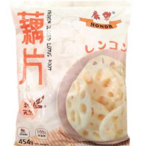 康乐【藕片】厚切速冻莲藕片 火锅冒菜麻辣烫干锅炒菜 454g