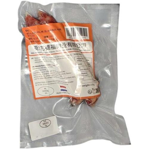 万德福【玫瑰露广式腊肠】(2根) 100g