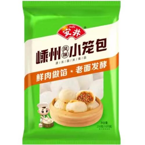 安井【嵊州风味小笼包】(10只装) 250g