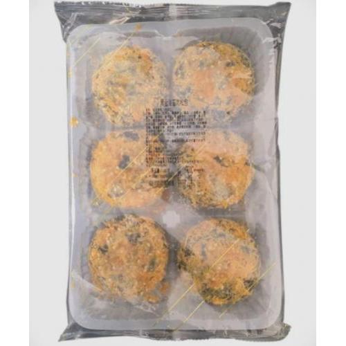 麦可益【黑金海苔肉松包】(6只装) 180g