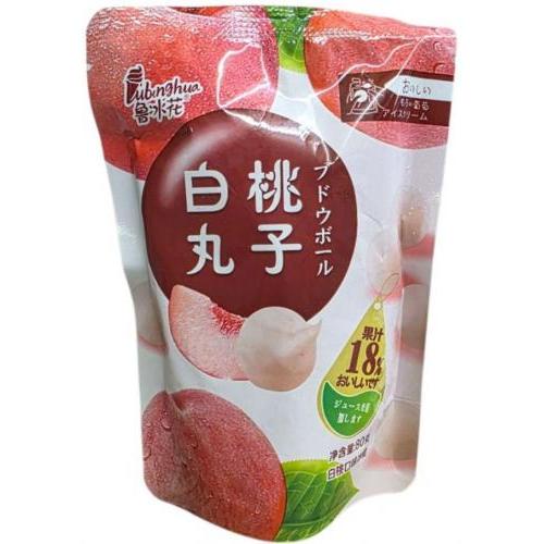 鲁冰花【白桃丸子】白桃冰球 80g
