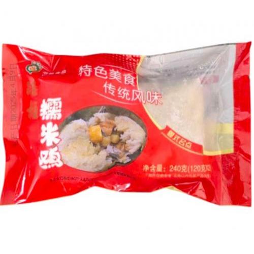 港樵食品【咸蛋黄瑶柱糯米鸡】(2只装) 240g