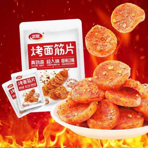 卫龙【烤面筋片】150g
