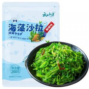 云山半【海藻沙拉 - 酸甜味】即食调味裙带菜 200g