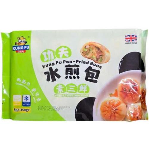 功夫 水煎包【素三鲜】350g