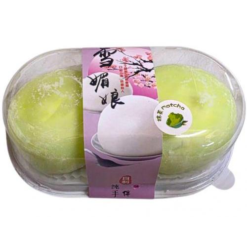 雪媚娘【抹茶红豆味】蛋糕 (2枚) 100g