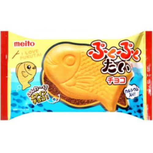 日本名糖 鲷鱼烧夹心威化饼【巧克力味】16.5g