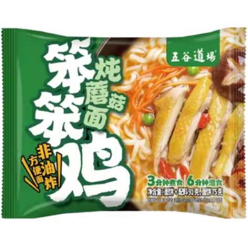 五谷道场【笨笨鸡炖蘑菇面】91g