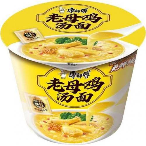 康师傅【老母鸡汤面】(桶) 120g