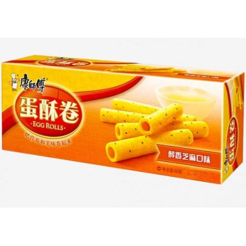 康师傅 蛋酥卷【醇香芝麻味】盒装 54g