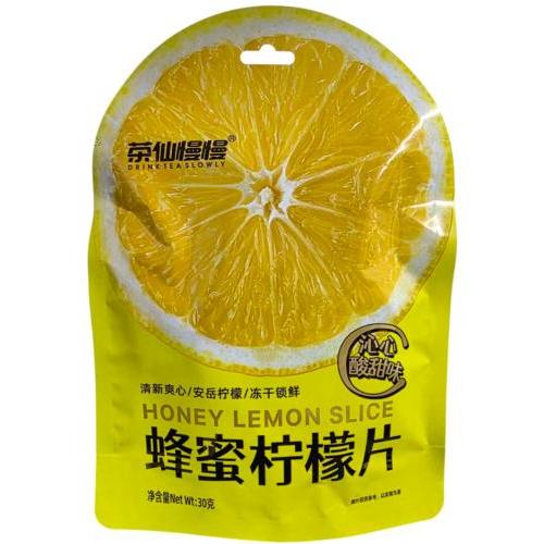 茶仙慢慢【蜂蜜柠檬片】冷泡水果茶 30g