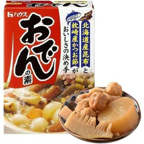日本好侍【关东煮调味汤料】(4袋装) 77.2g