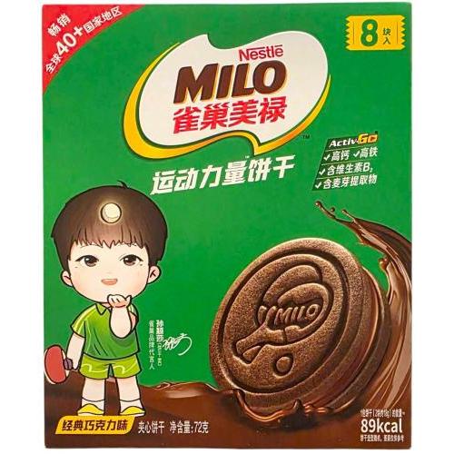 雀巢 美禄运动力量饼干【经典巧克力味】72g