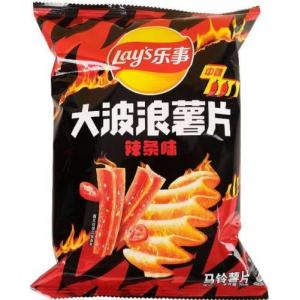 Lays乐事 波浪薯片【辣条味】70g
