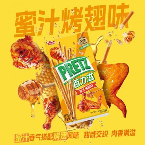 百力滋【蜜汁烤翅味】饼干棒 41g
