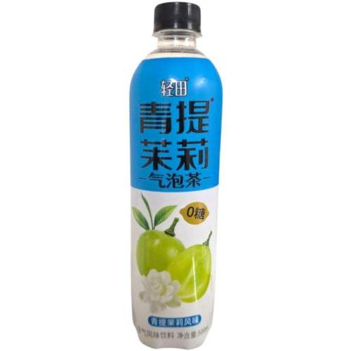 轻田【青提茉莉气泡茶】500ml
