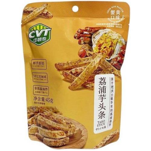中越泰 荔浦芋头条【蟹黄口味】45g