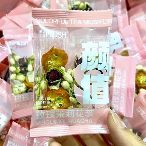 茗忧生活 颜值【玫瑰茉莉花茶】15g