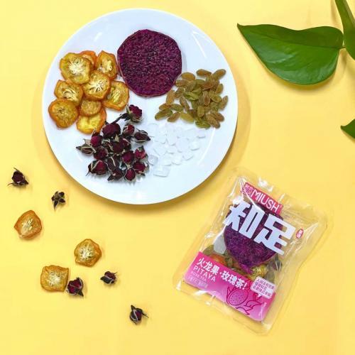 茗忧生活 知足【火龙果玫瑰茶】30g