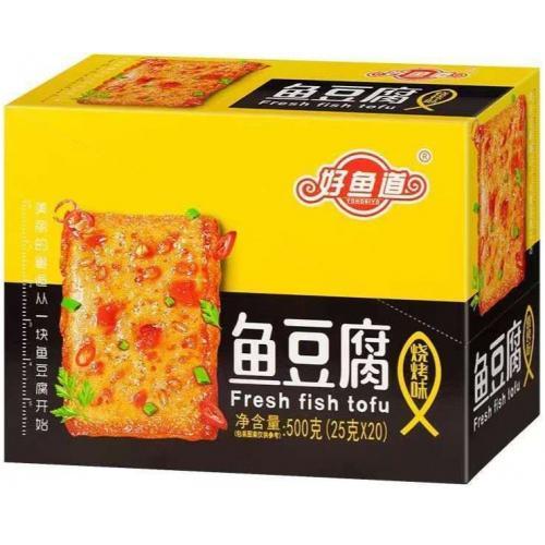 好鱼道【鱼豆腐 - 烧烤味】(20袋装) 20x25g