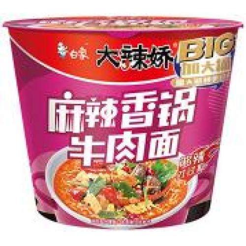 白象 大辣娇 BIG【麻辣香锅牛肉面】桶 135g