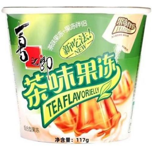 喜之郎【茶味果冻】粘粉茶冻 117g