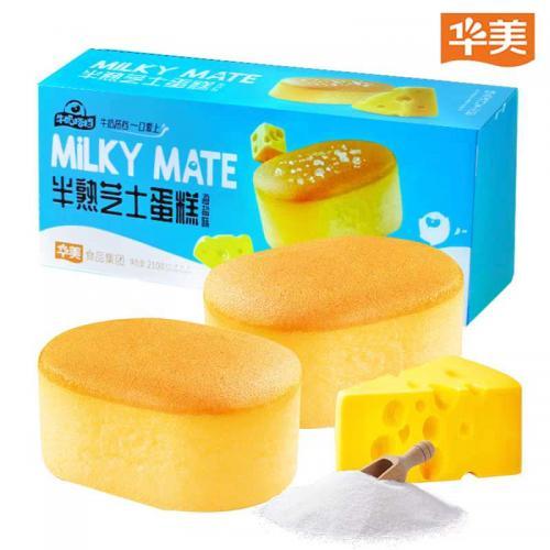 牛奶搭档【半熟芝士蛋糕 - 海盐味】210g