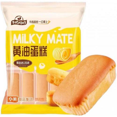 牛奶搭档【黄油蛋糕】(12枚入) 220g