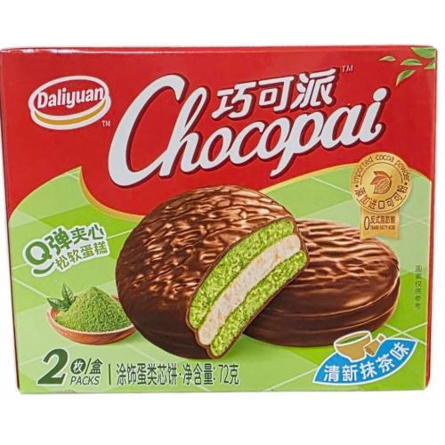 达利园 巧可派【清新抹茶味】(2枚) 72g