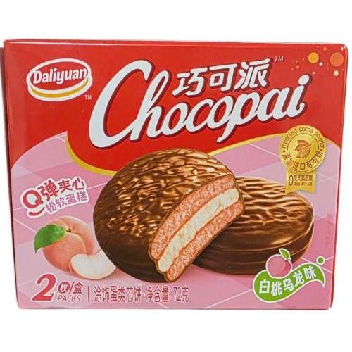 达利园 巧可派【白桃乌龙味】(2枚) 72g