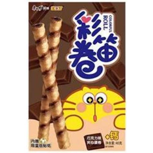 康师傅【彩笛卷 - 巧克力味】40g