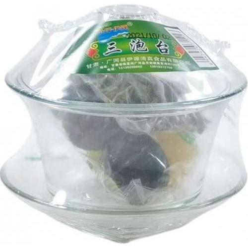 伊源【三泡台】八宝茶+玻璃盖碗