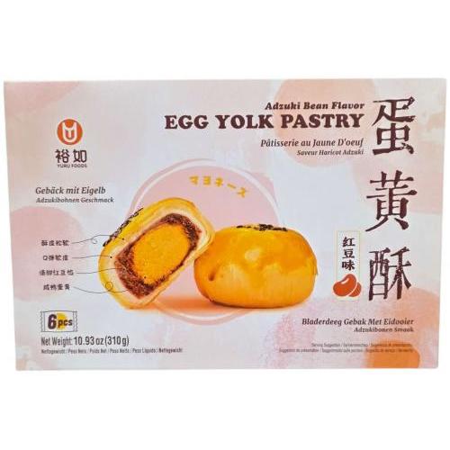 裕如【蛋黄酥 - 红豆味】(6枚) 310g