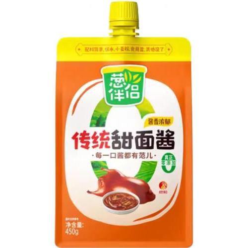 葱伴侣【甜面酱】吸嘴装 450g