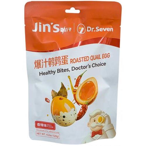 劲仔 爆汁鹌鹑蛋【香辣味】120g