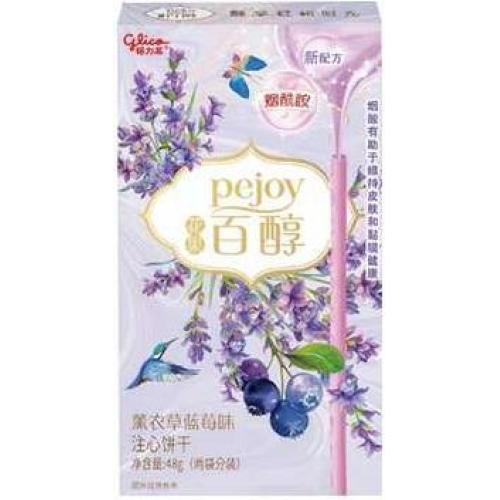 百醇 花果【薰衣草蓝莓味】注心饼干条/饼干棒 48g