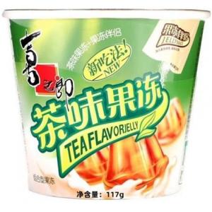 喜之郎【茶味果冻】粘粉茶冻 117g