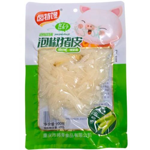 卤特馋【泡椒猪皮 - 泡椒味】200g