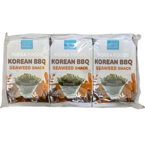 BLUE VILLE  即食海苔【烧烤味】(3袋装) 3x4g