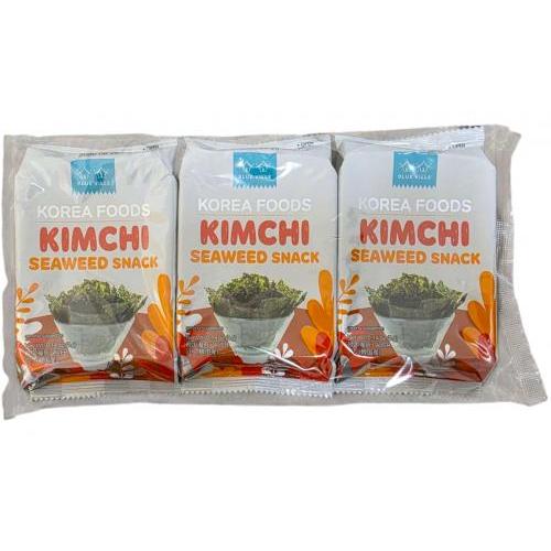 BLUE VILLE  即食海苔【泡菜味】(3袋装) 3x4g