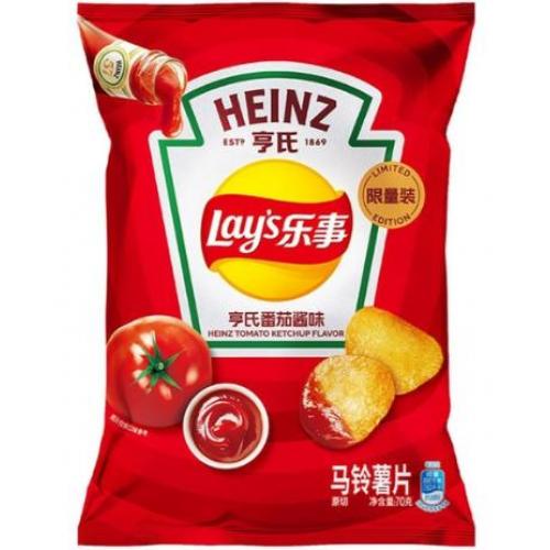 Lays乐事薯片 享氏番茄酱味 70g