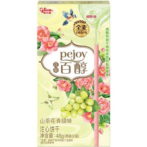 百醇 花果【山茶花青提味】注心饼干条/饼干棒 48g