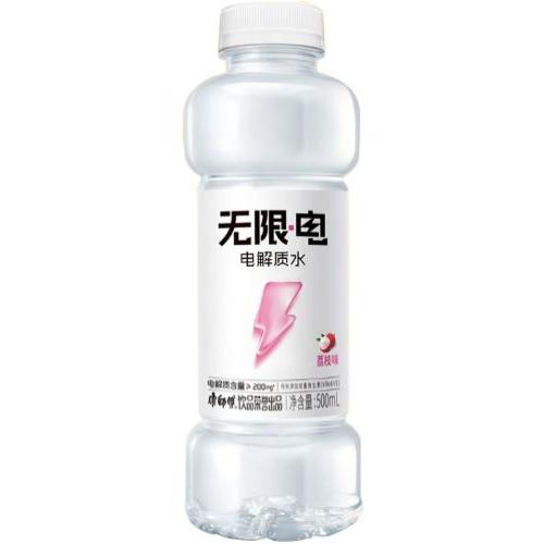康师傅 无限电 电解质水【荔枝味】500ml