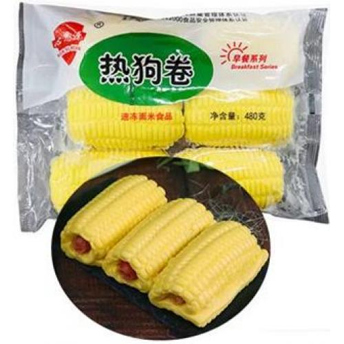 心思源【玉米热狗卷】(6只) 480g