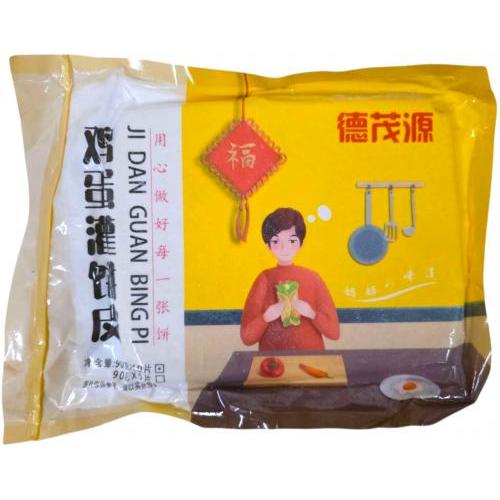 德茂源【鸡蛋灌饼皮】(10片) 900g