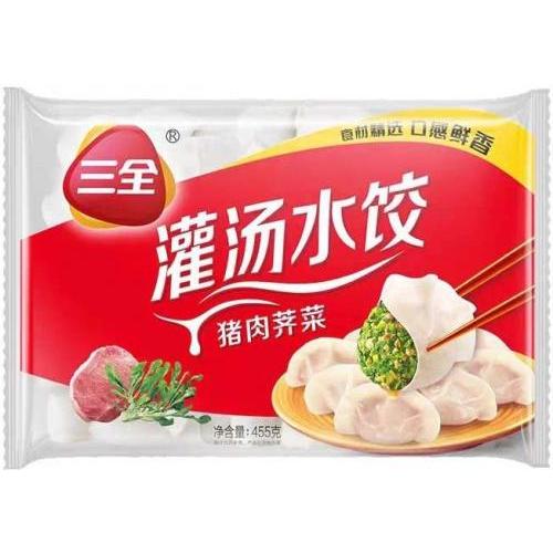 三全 灌汤水饺【猪肉荠菜】455g