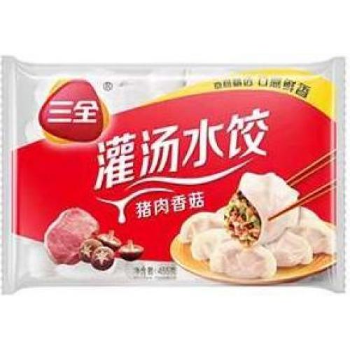 三全 灌汤水饺【猪肉香菇】455g