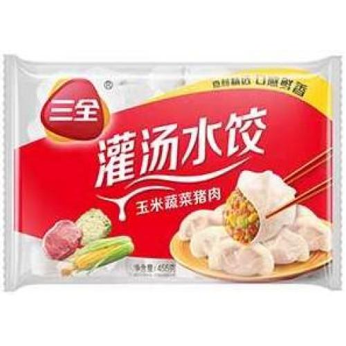三全 灌汤水饺【玉米蔬菜猪肉】455g