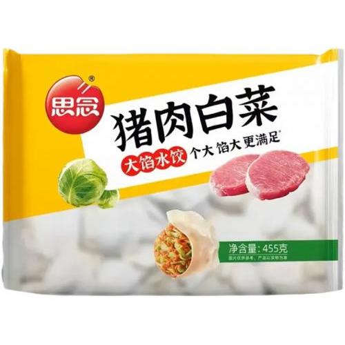 思念 大馅水饺【猪肉白菜】455g