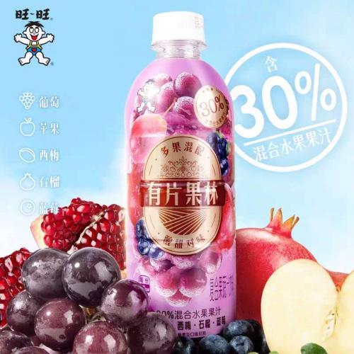 旺旺 有片果林【葡萄味】复合果汁 500ml
